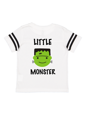 Little Monster Football Jersey Top - Shirt & Bodysuit