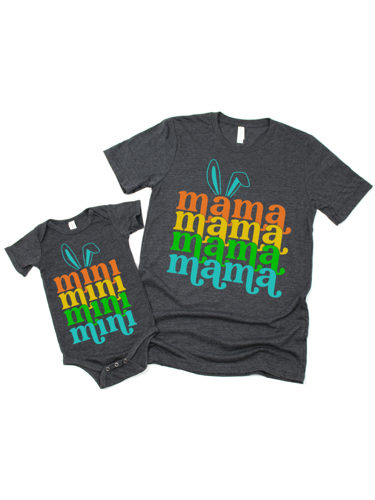 Mama and Mini Matching Easter Bunny Shirts