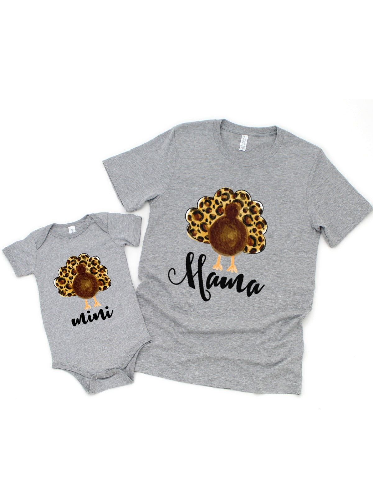 Matching Mama and Mini Thanksgiving Shirts
