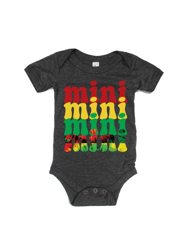 Mini Juneteenth Baby Bodysuit