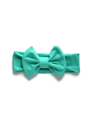 Bow Headband - Mint Green