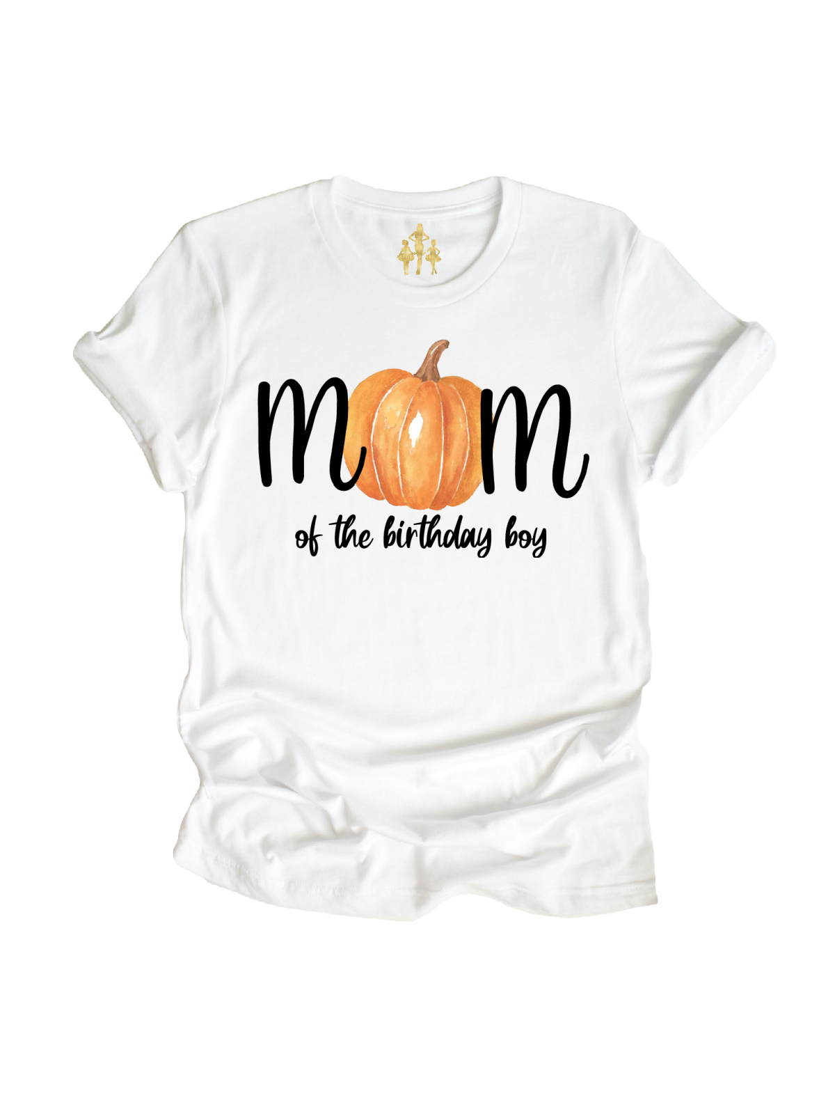 Mom and Dad of the Birthday Boy Pumpkin Shirts