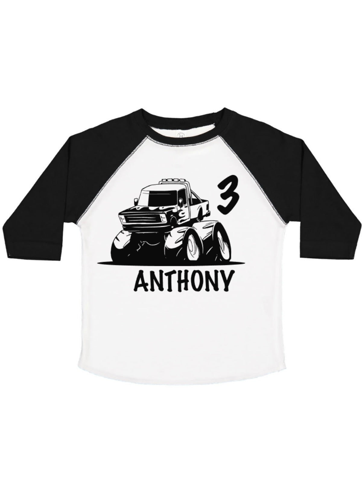 Monster Truck Raglan