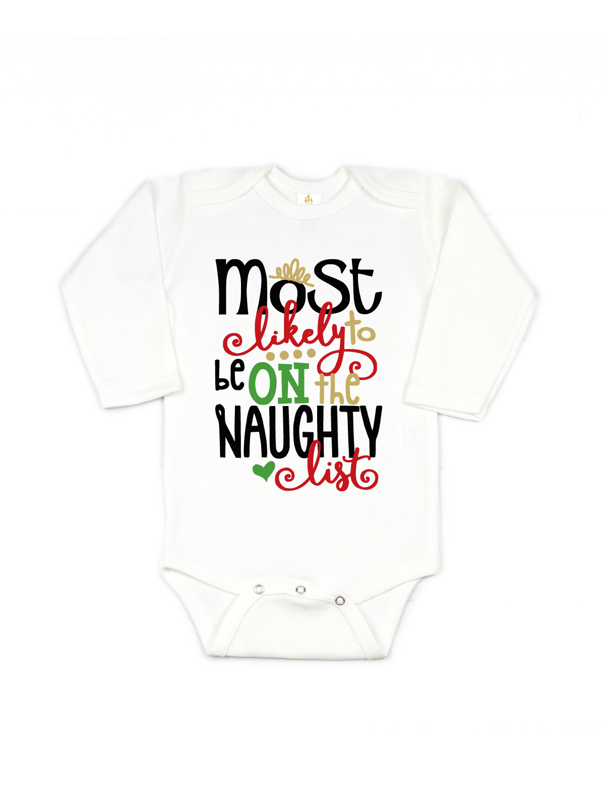 Most Likely To Be On The Naughty List Bodysuit