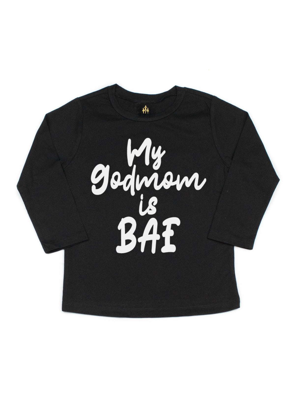 my God Mom is Bae kids t-shirt