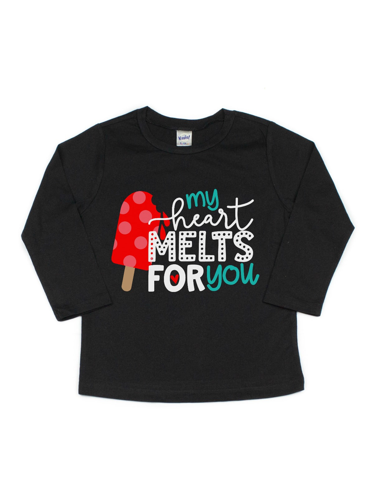 my heart melts for you Girls Valentine's Day Shirt