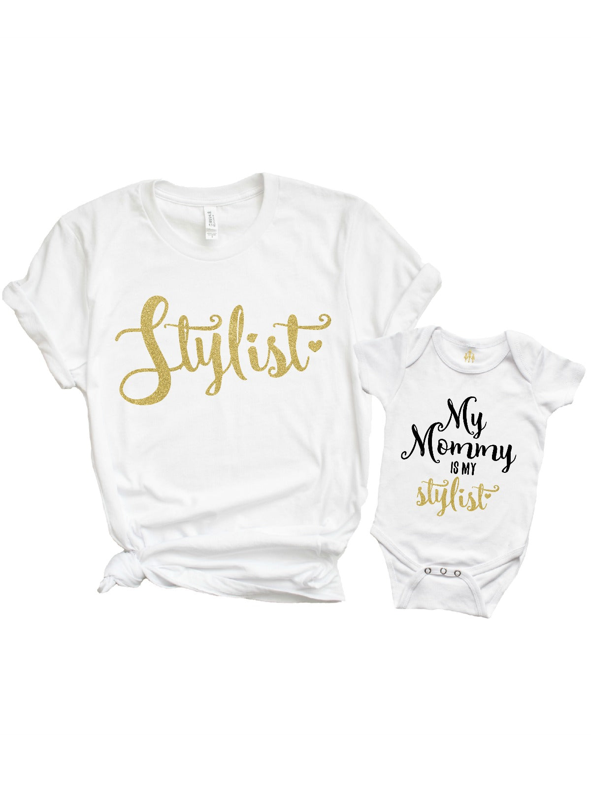 mother daughter matching t-shirts set