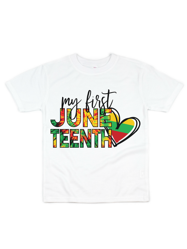 My First Juneteenth Kids Pride Shirt