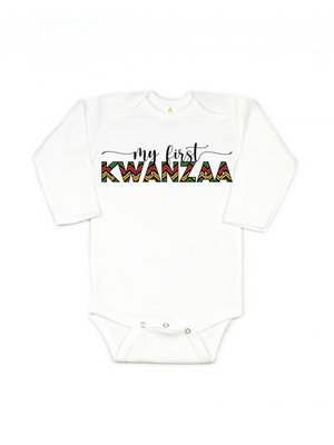 My First Kwanzaa Baby Bodysuit + T-Shirt