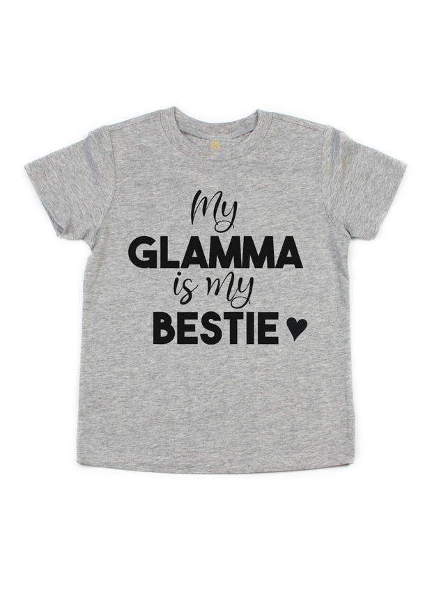 My Glamma is My Bestie Kids Shirt