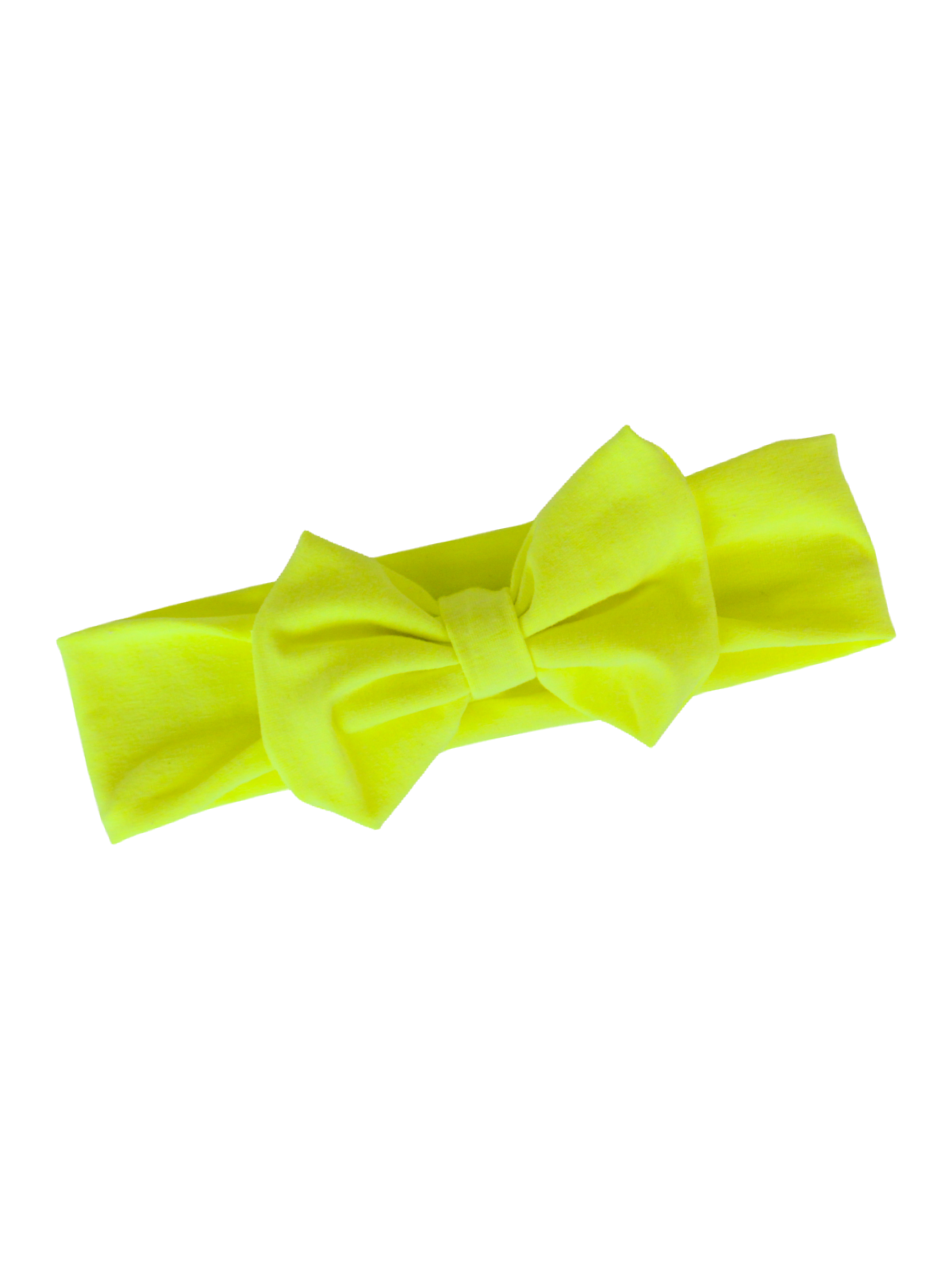 Neon Big Bow - Yellow