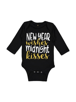 baby new years outfit black one piece 