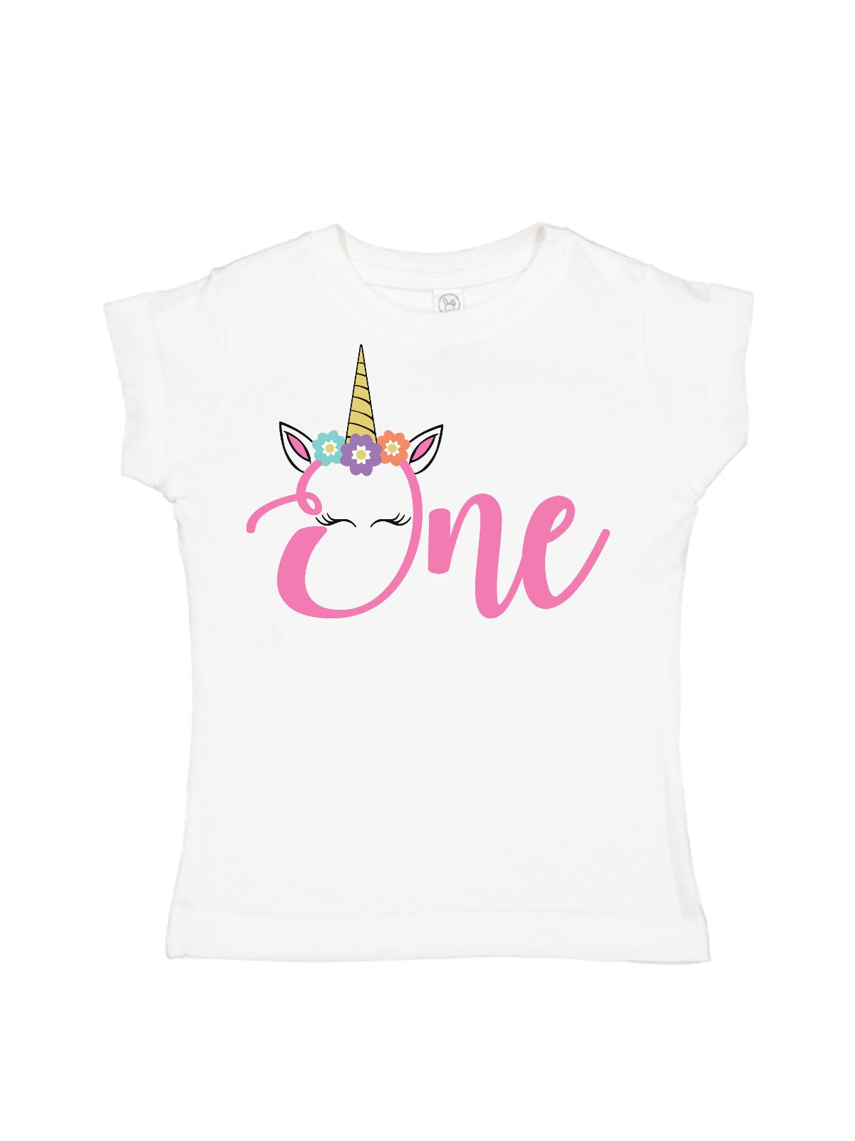 first birthday ONE unicorn shirt