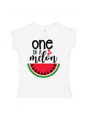 one in a melon girls watermelon shirt