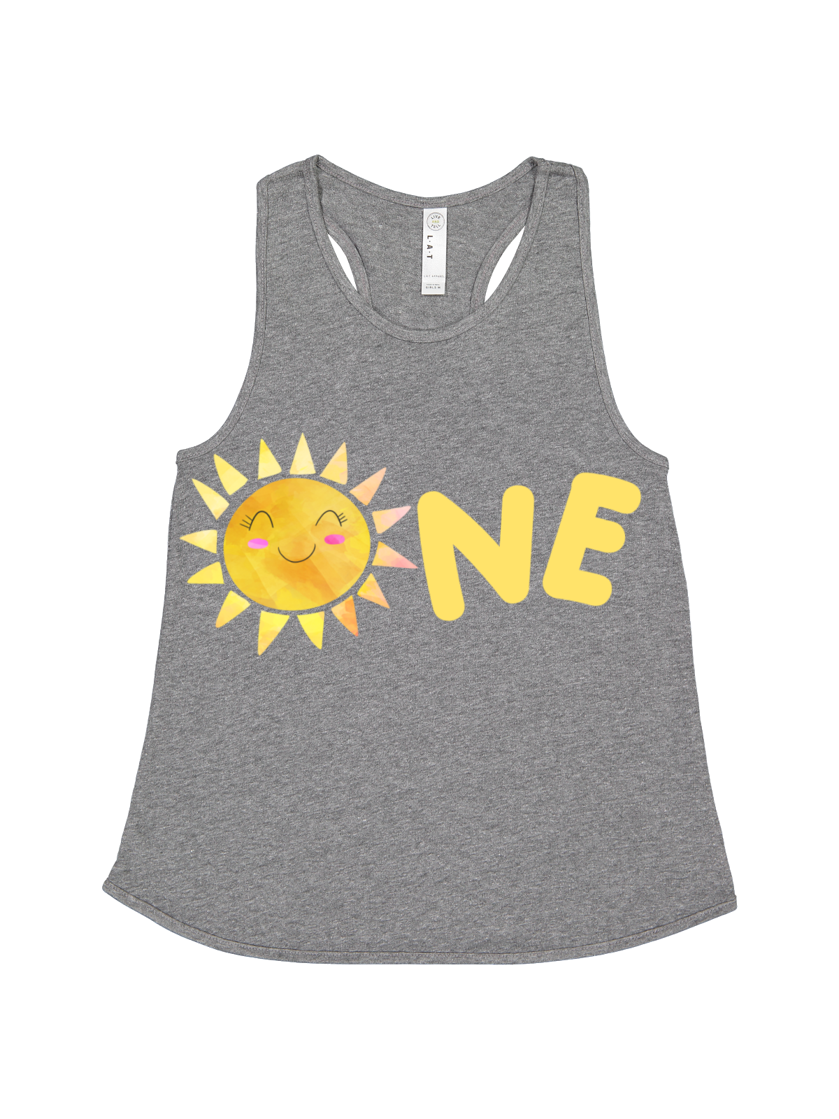 first birthday sunshine ONE tank tops