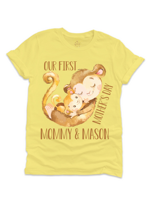 Our first Mother's Day Women's Tee in Yellow