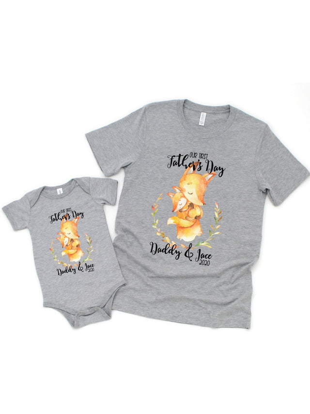 personalized our first fathers day 2020 shirts