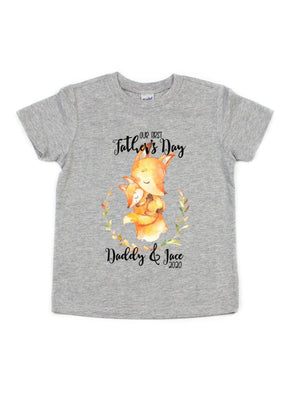 kids first fathers day shirt