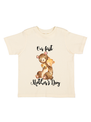 personalized first mother's day baby boy bodysuits