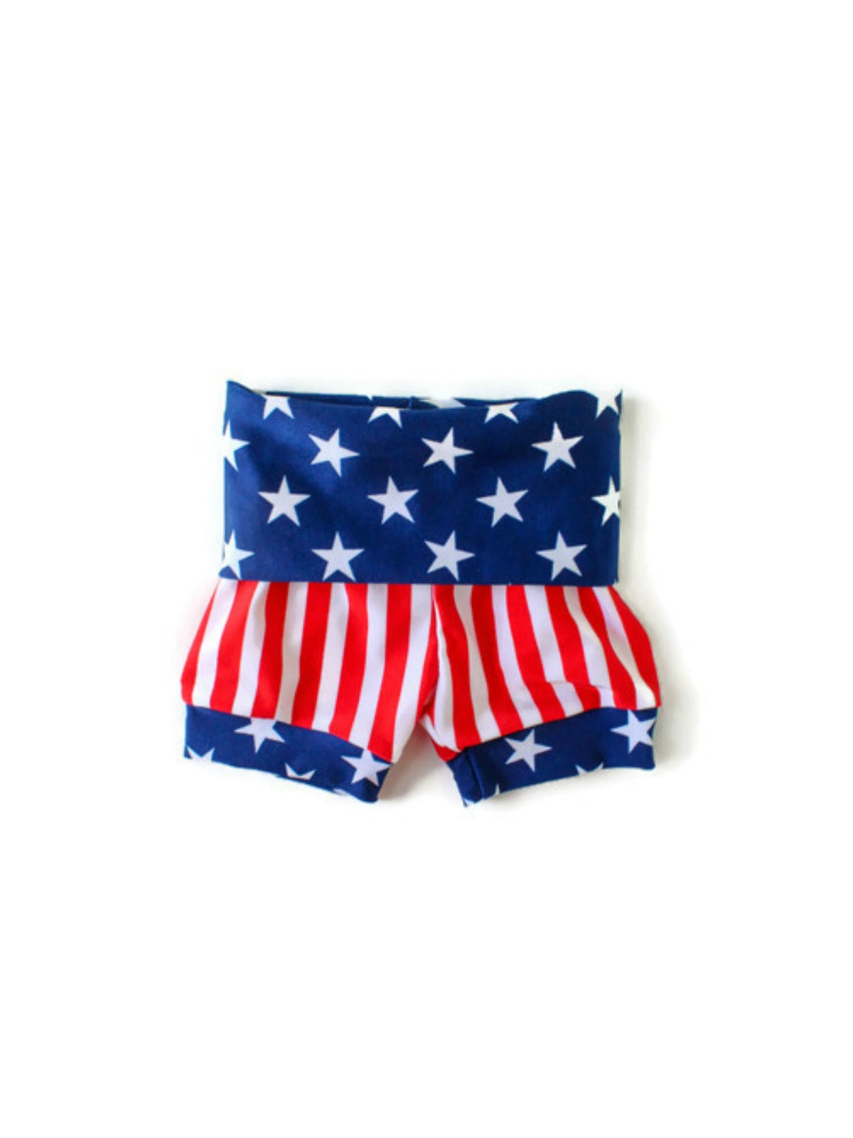 stars and stripes american flag shorties 