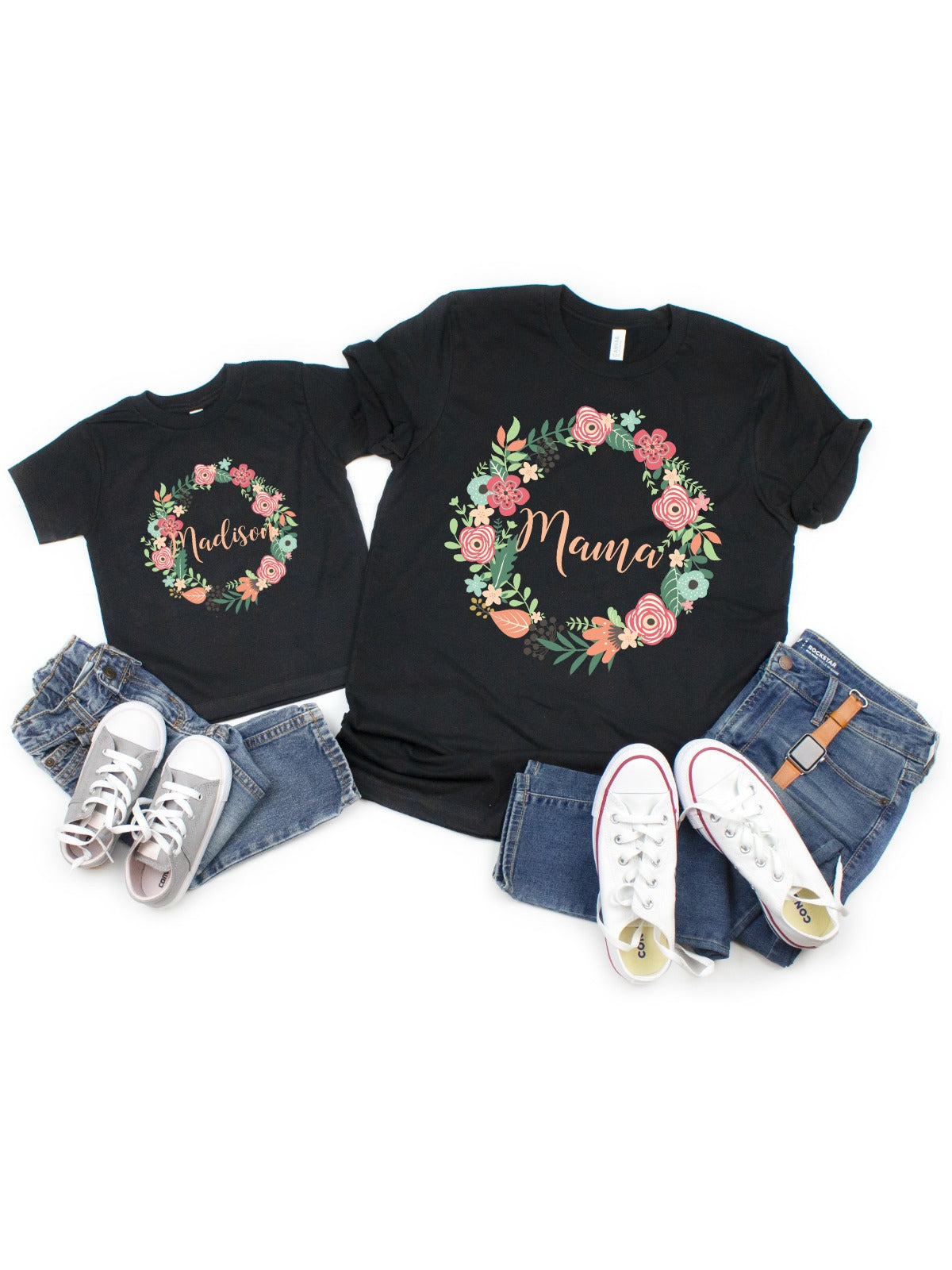 mother daughter matching shirts set of two