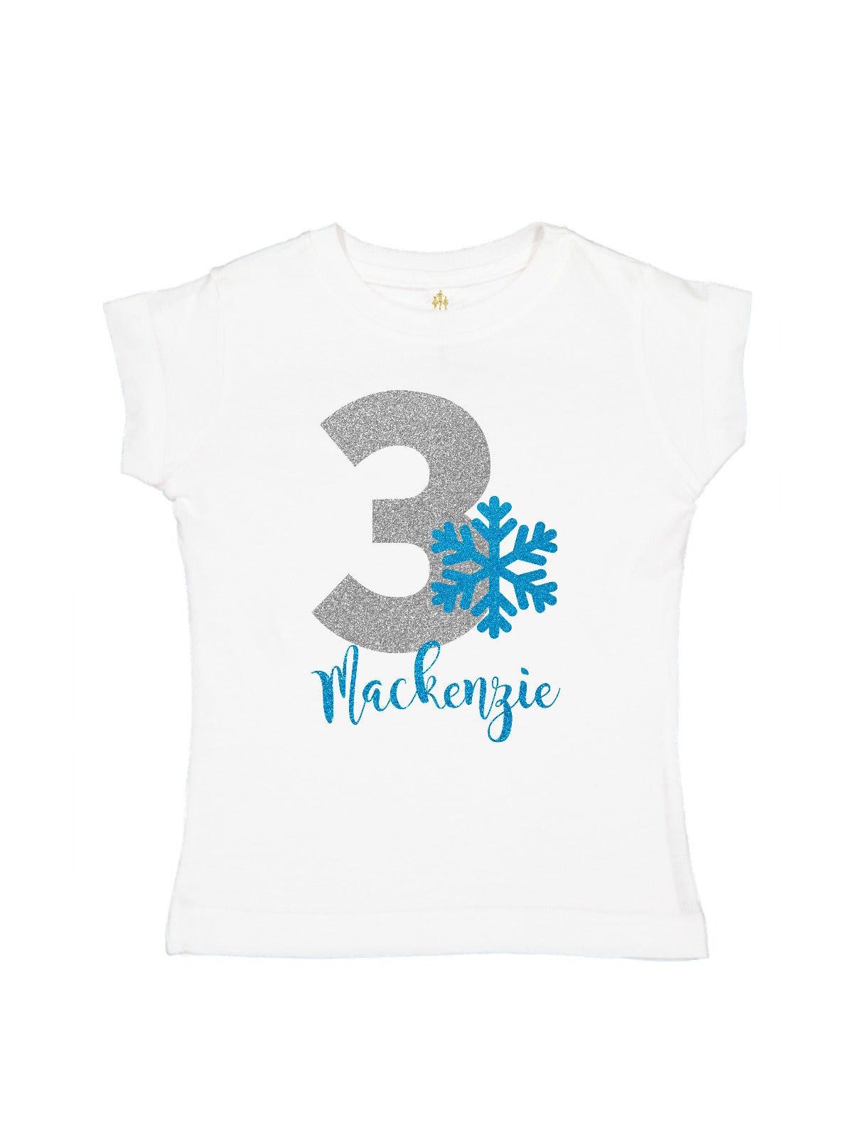 girls personalized silver and blue tutu outfit