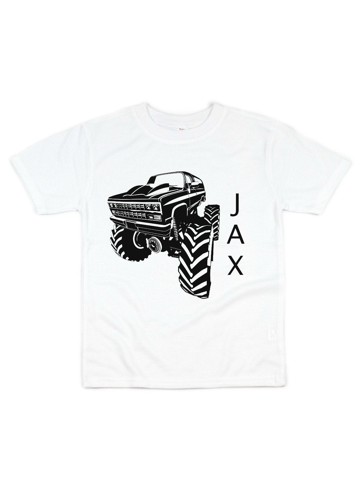 boys custom truck t-shirt