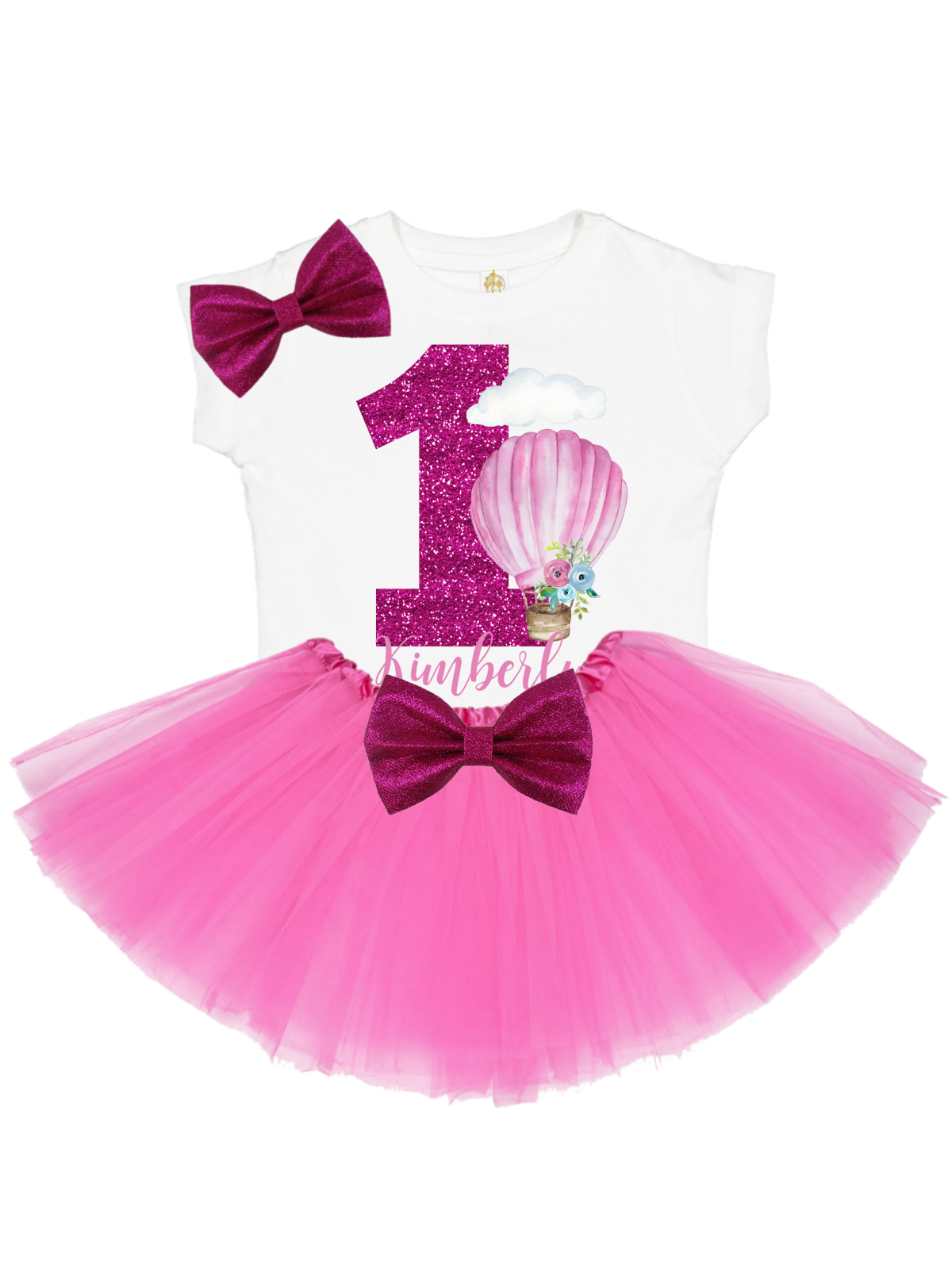 pink hot air balloon tutu outfit