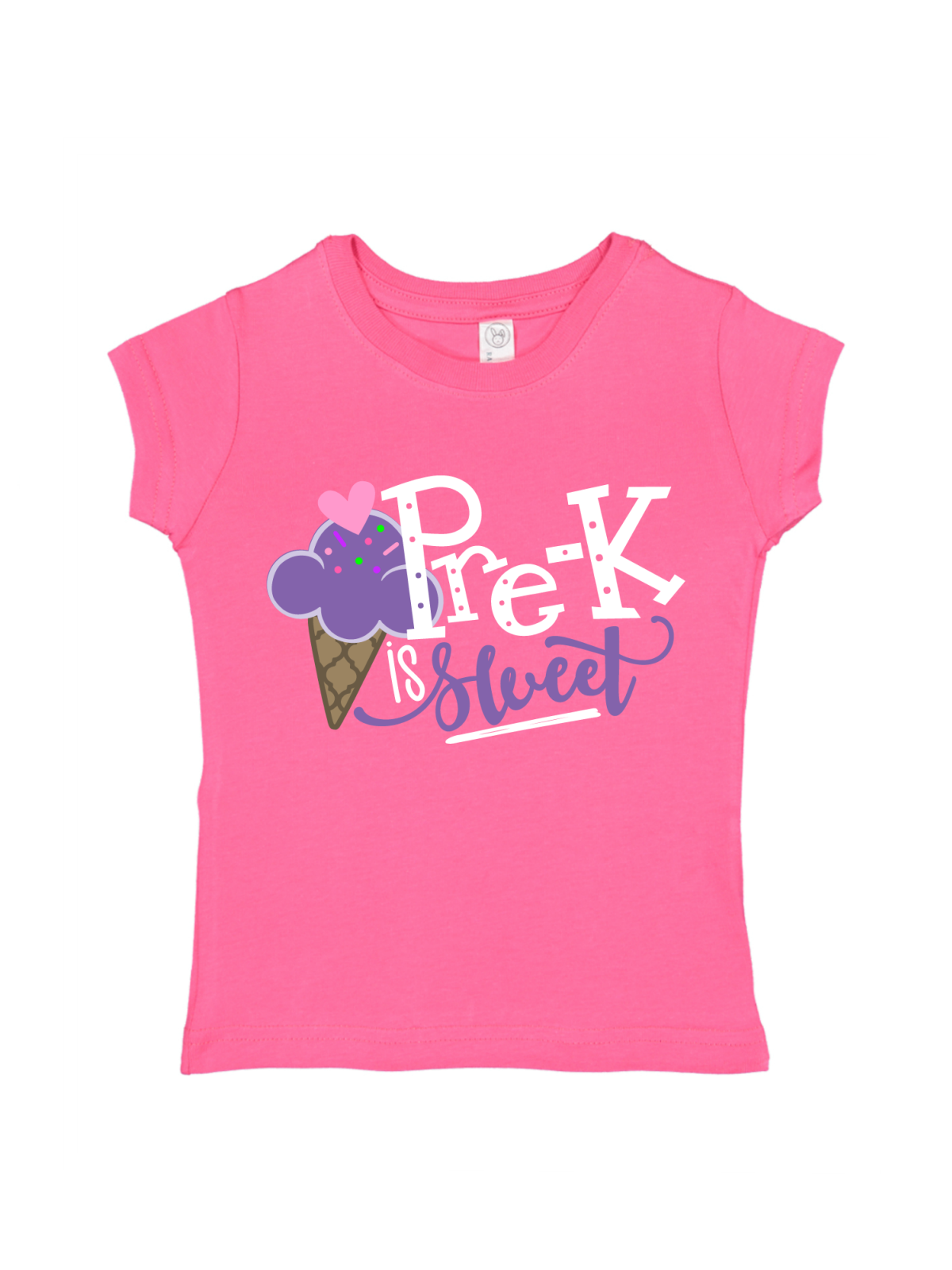 Pre K is Sweet Girls Raspberry Pink Shirt