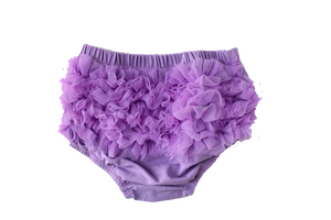 Lavender Ruffle Diaper Cover
