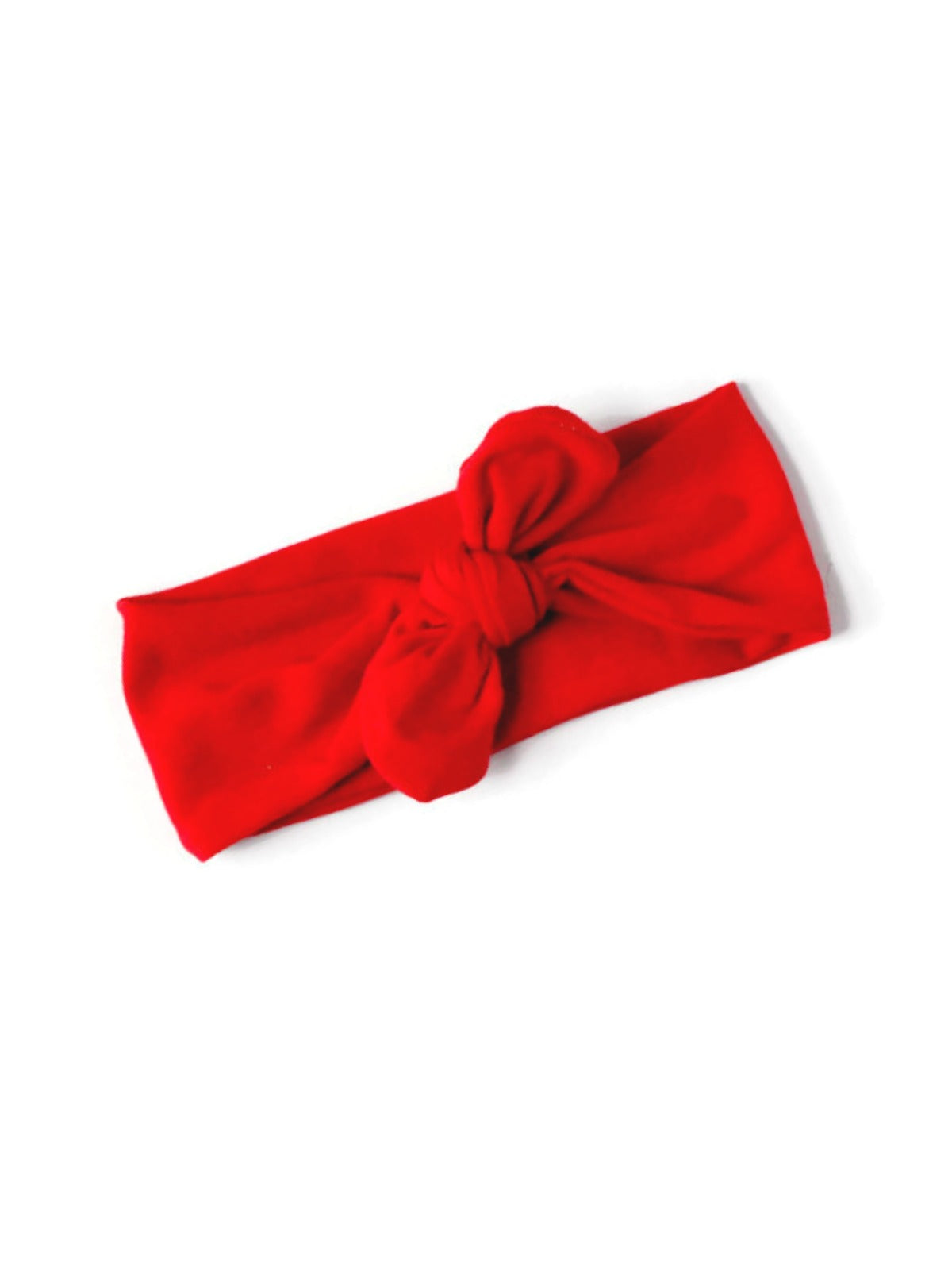 Patriotic Red Top Knot Headband