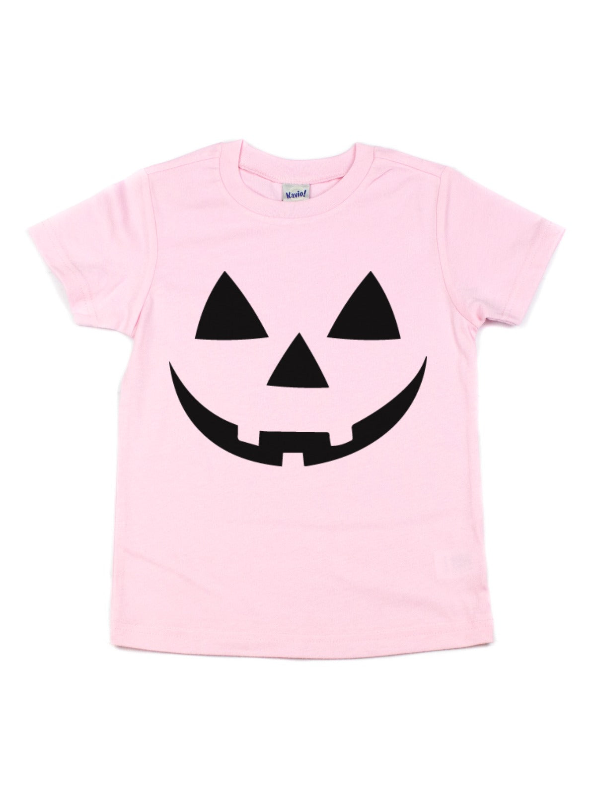 light pink jack o lantern halloween shirt