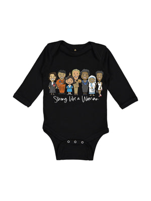 baby bodysuit for women's history month