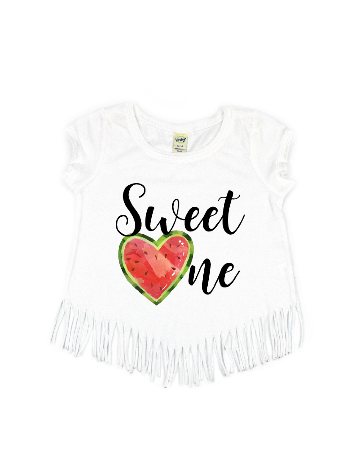 sweet one watermelon fringe shirts