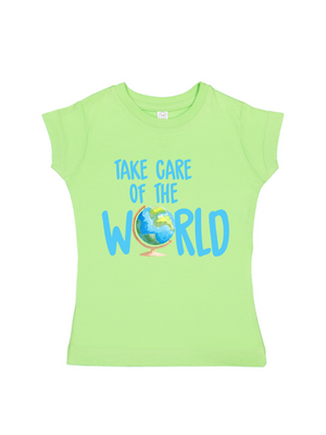 take care of the world kids earth day shirt