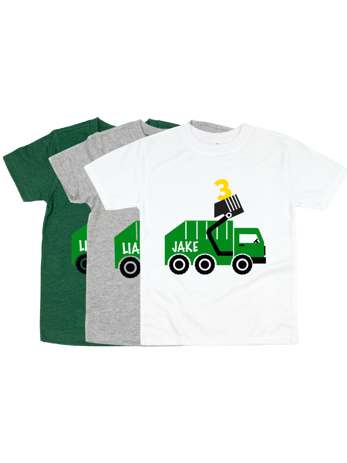 Garbage truck deals shirts for toddlers