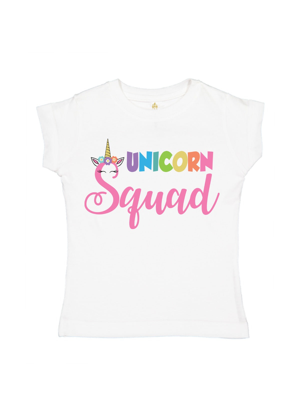 unicorn squad girls shirt