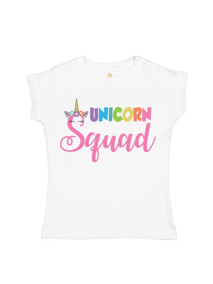 unicorn squad girls shirt